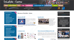 Desktop Screenshot of delasallecastres.fr